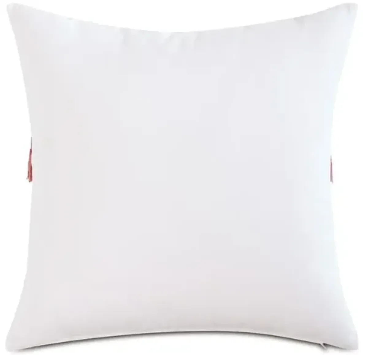 Mila 20x20 Outdoor Pillow - Melon/White