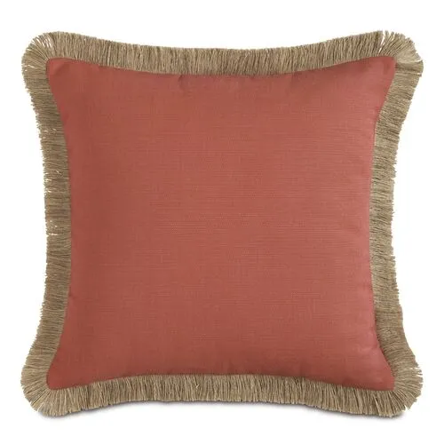 Faye 20x20 Outdoor Pillow Pillow - Orange/Tan