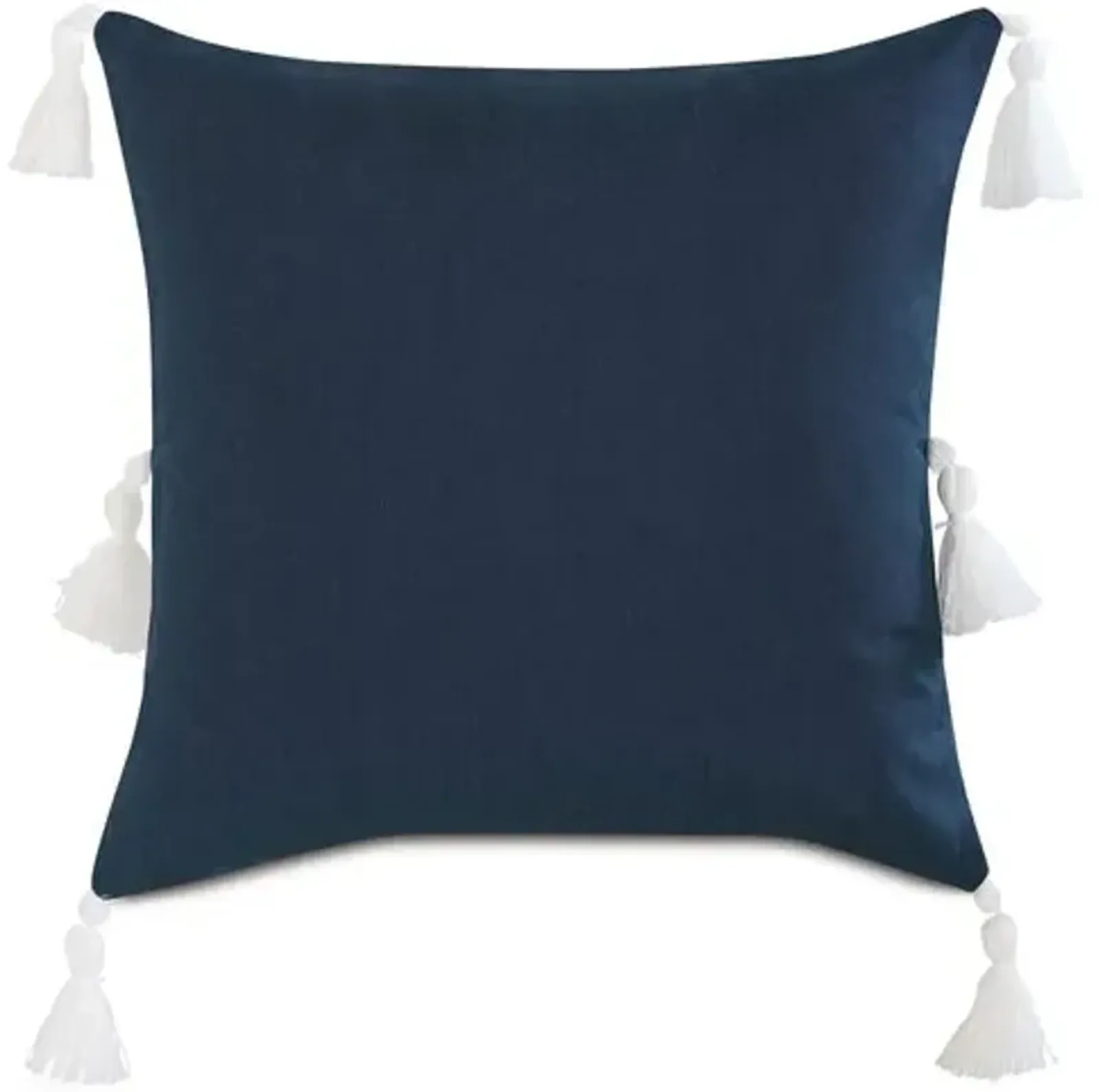 Faye 20x20 Outdoor Pillow Pillow - Indigo/White