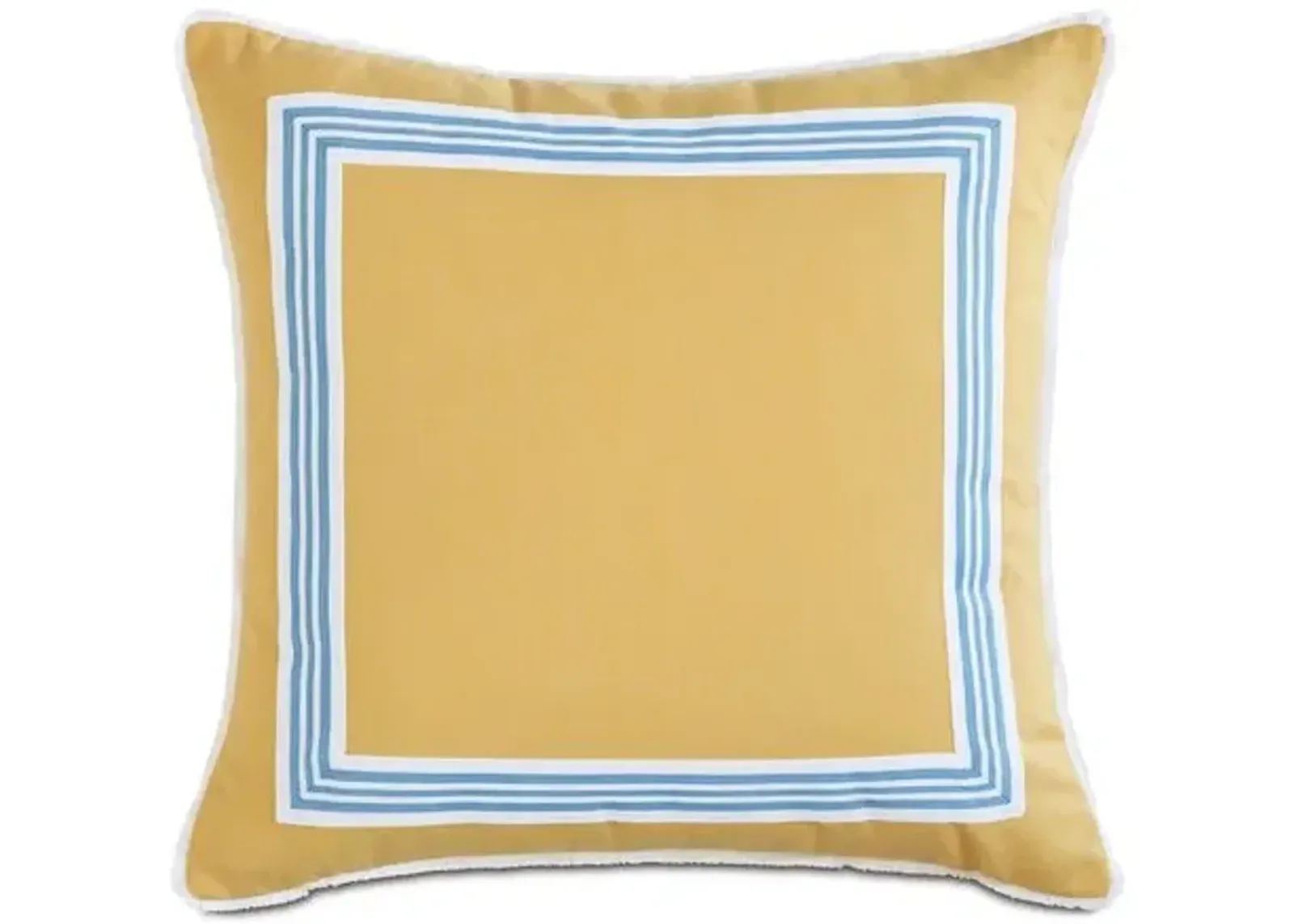 Willa 20x20 Outdoor Pillow - Yellow/Blue