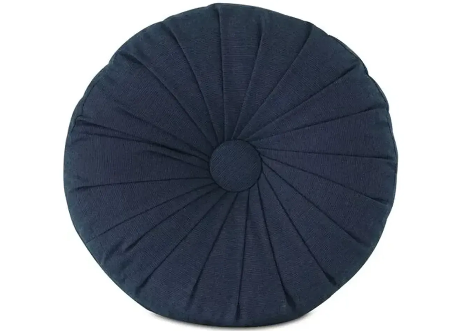 Libby Outdoor Tambourine Pillow - Indigo