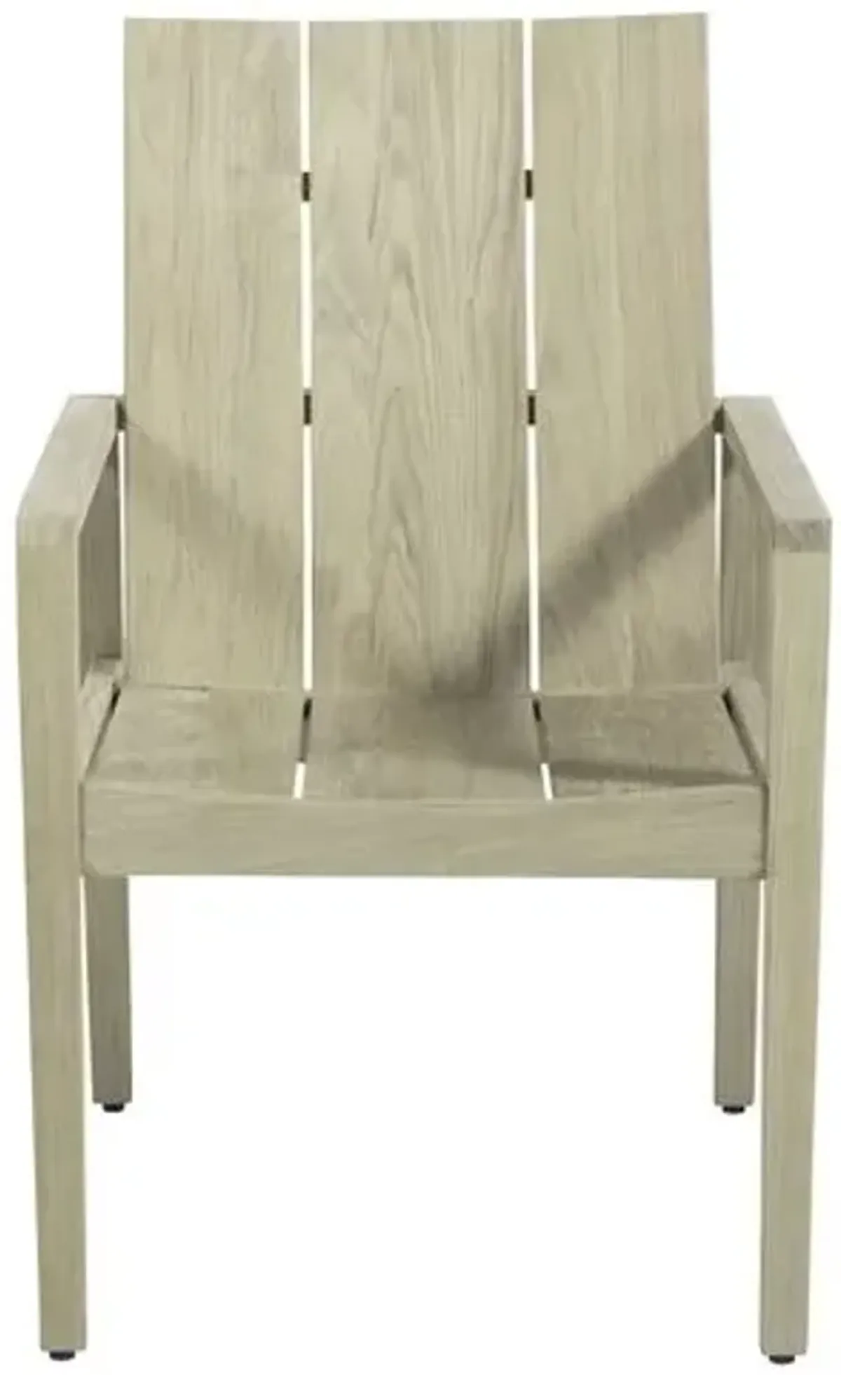 Ashland Outdoor Armchair - Oyster Teak - Summer Classics - White