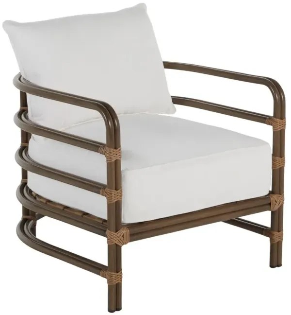 Malibu Outdoor Lounge Chair, Burlap