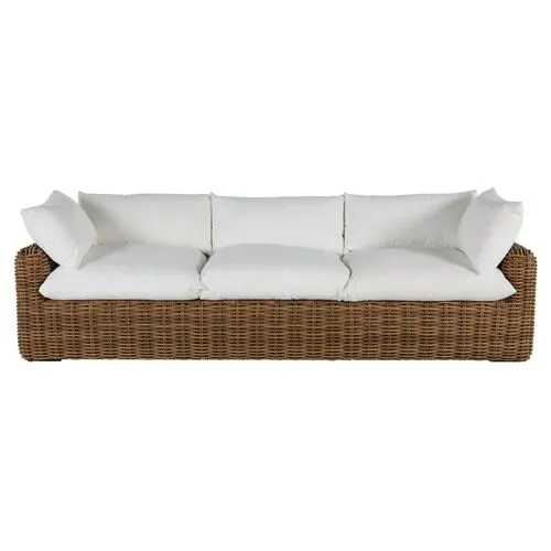 Montecito Outdoor Sofa - Raffia - Summer Classics