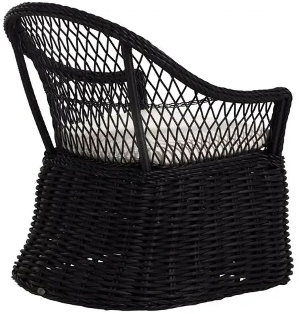 Soho Outdoor Armchair - Black - Summer Classics - White