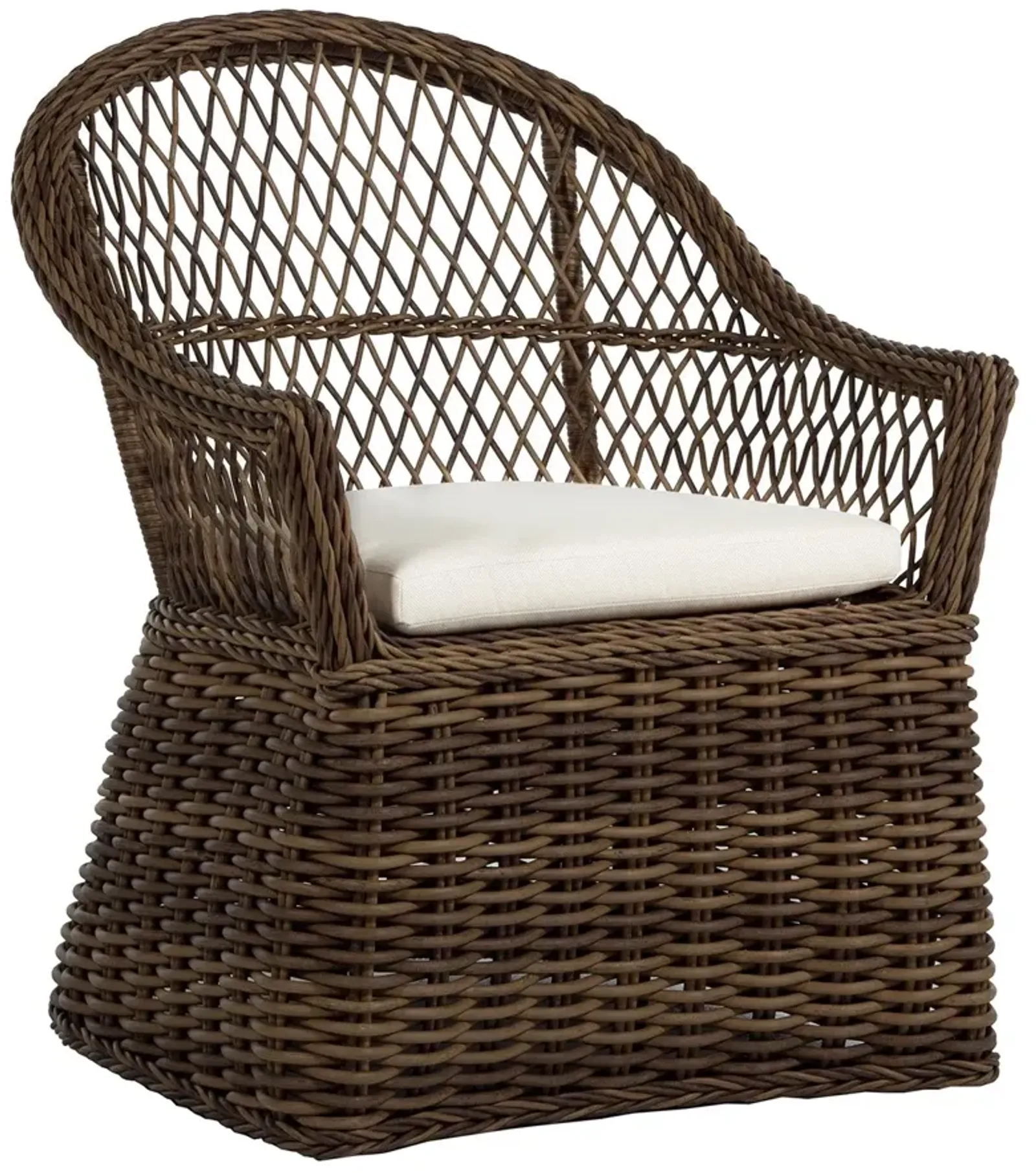 Soho Outdoor Armchair - Raffia - Summer Classics - White