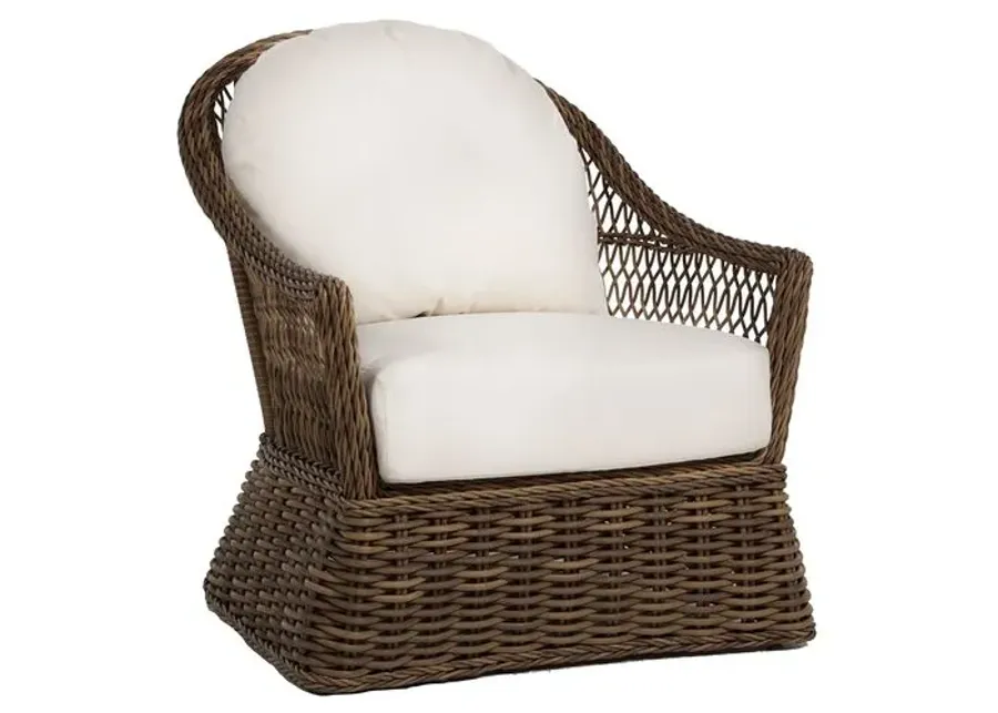 Soho Outdoor Lounge Chair - Raffia - Summer Classics - White