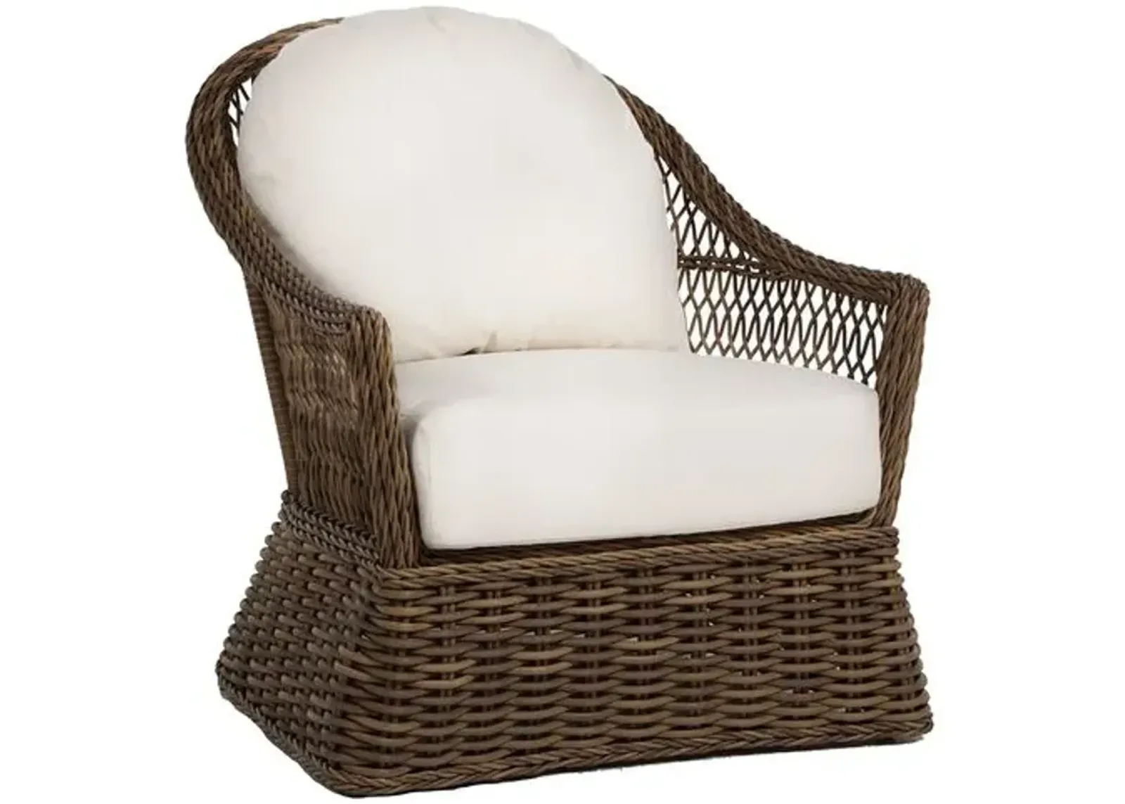 Soho Outdoor Lounge Chair - Raffia - Summer Classics - White