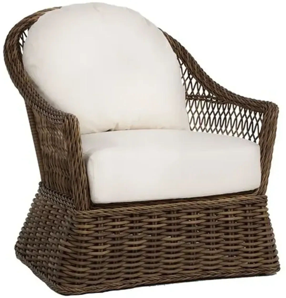 Soho Outdoor Lounge Chair - Raffia - Summer Classics - White