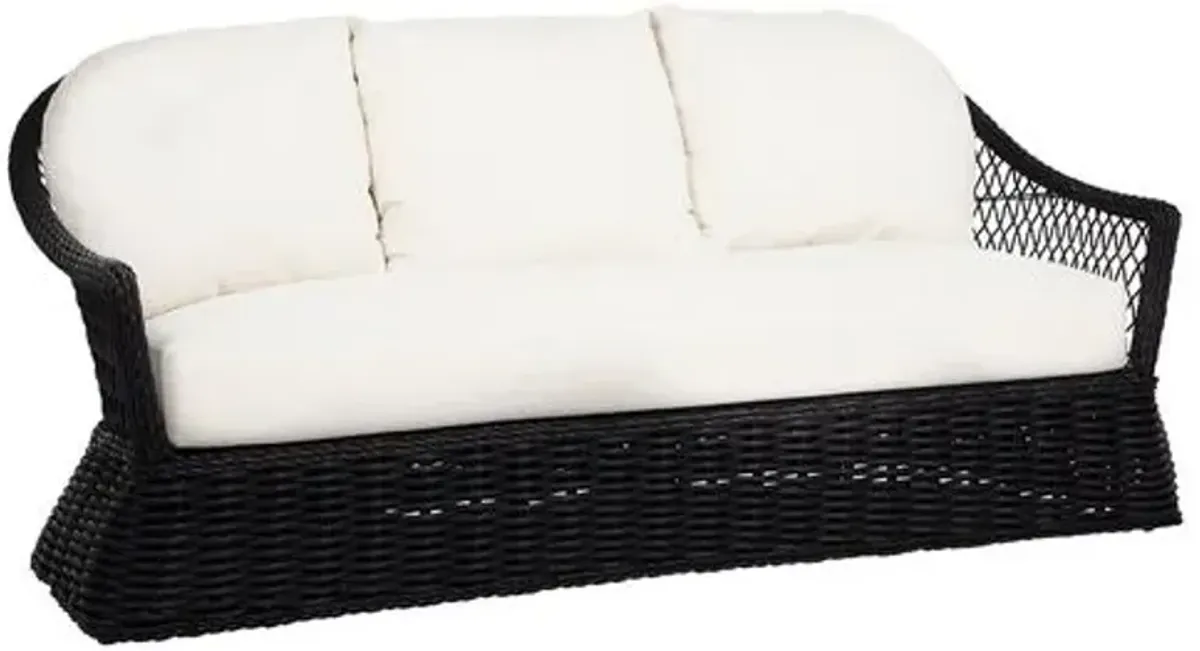 Soho Outdoor Sofa - Black - Summer Classics