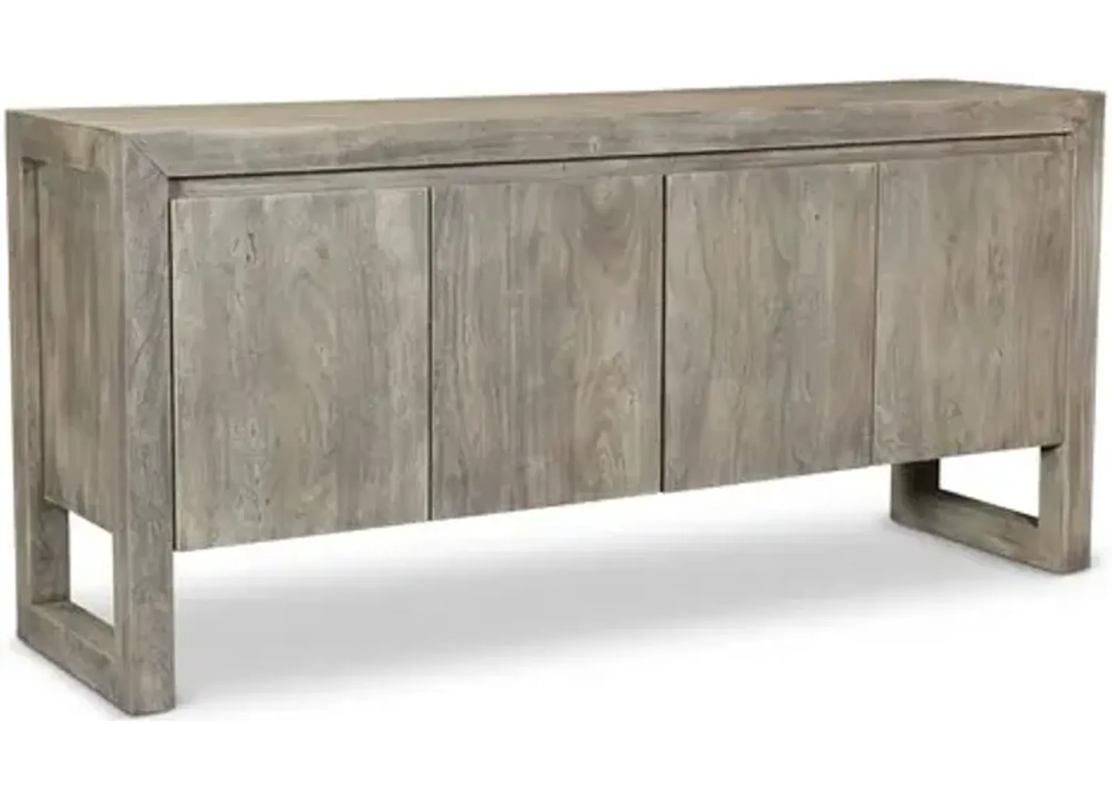 Joshua Buffet Cabinet - Silver