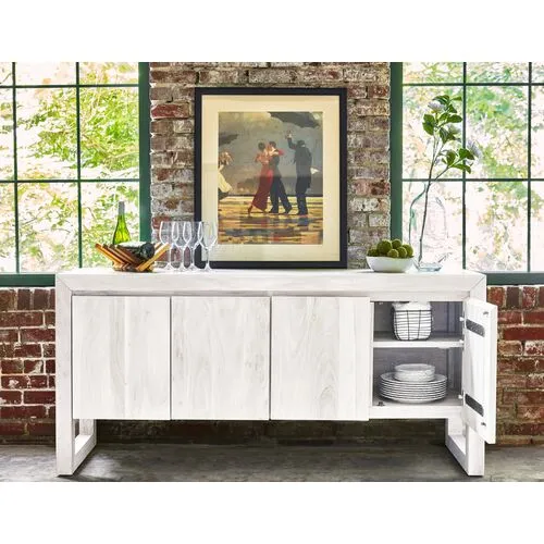 Joshua Buffet Cabinet - White