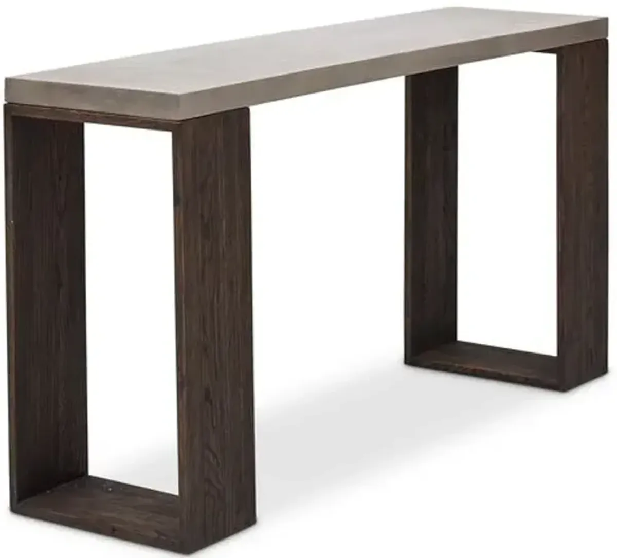 Jaxon Console Table - Gray/Brown