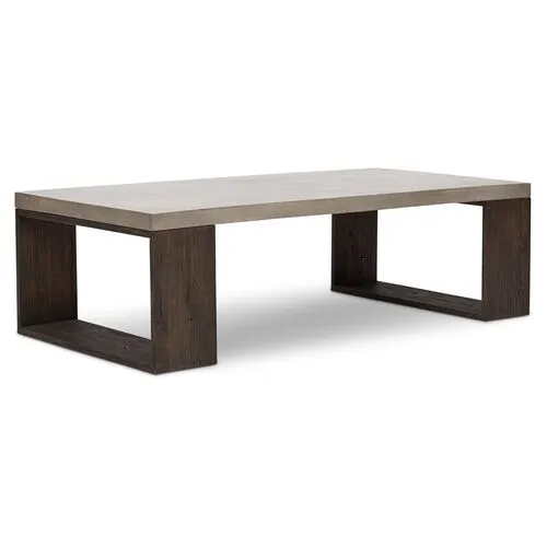 Heritage Coffee Table - Gray/Brown