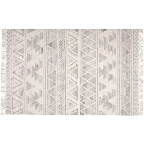 Naveen Kids' Handwoven Rug - Light Blue/Ivory - Blue