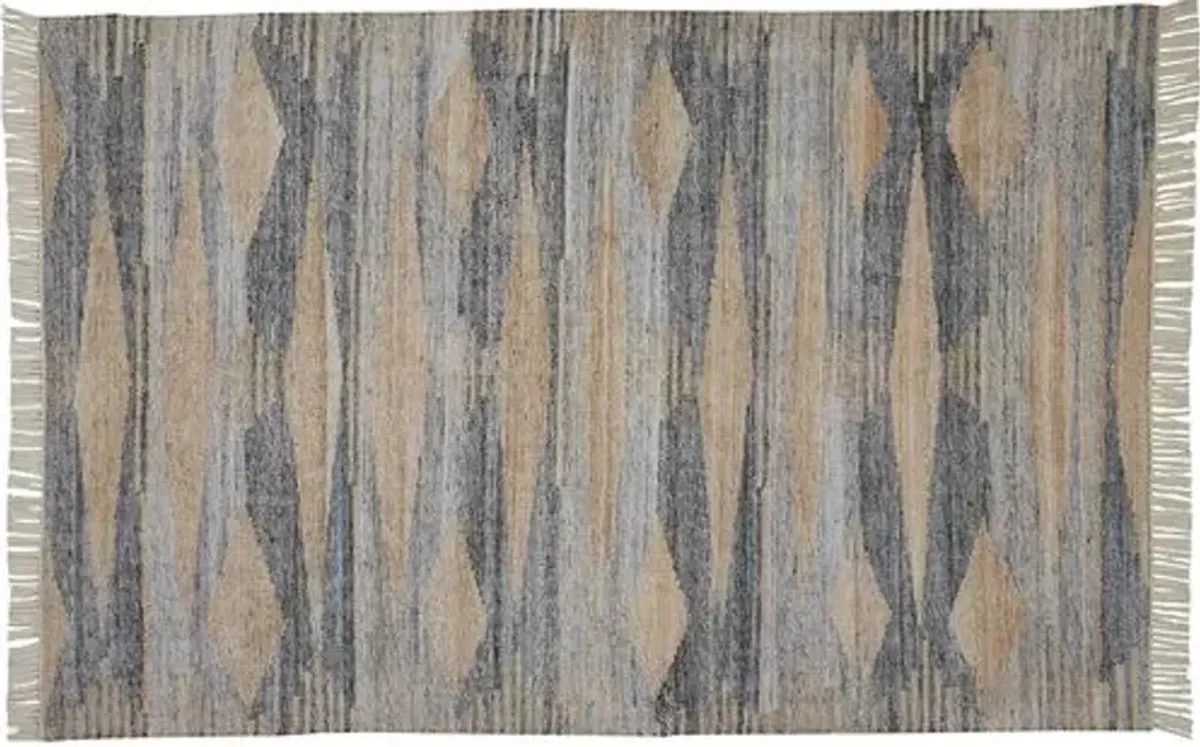 Oliver Rug - Gray/Beige - Gray