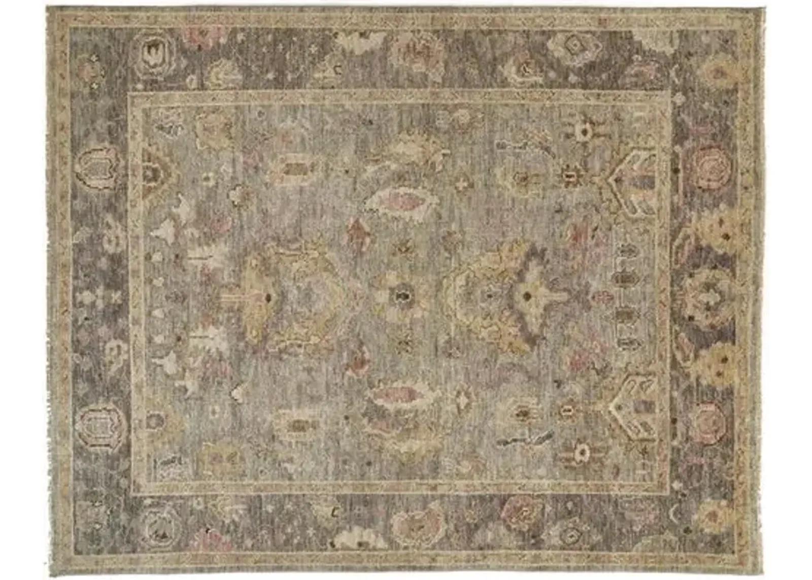 Ferdi Rug - Gray/Pink - Gray