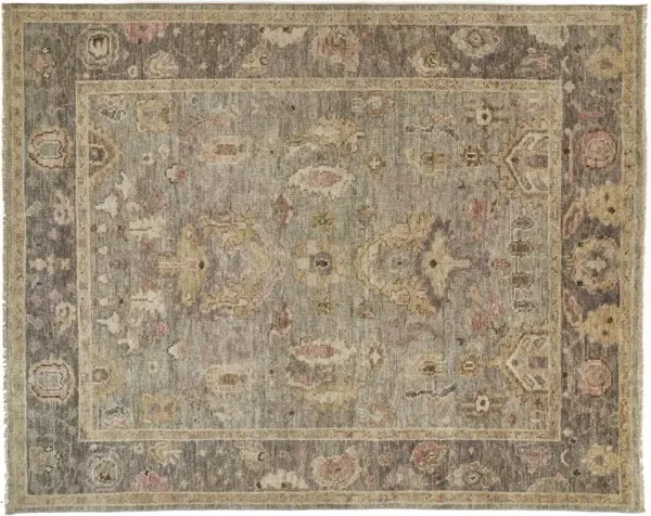 Ferdi Rug, Gray/Pink