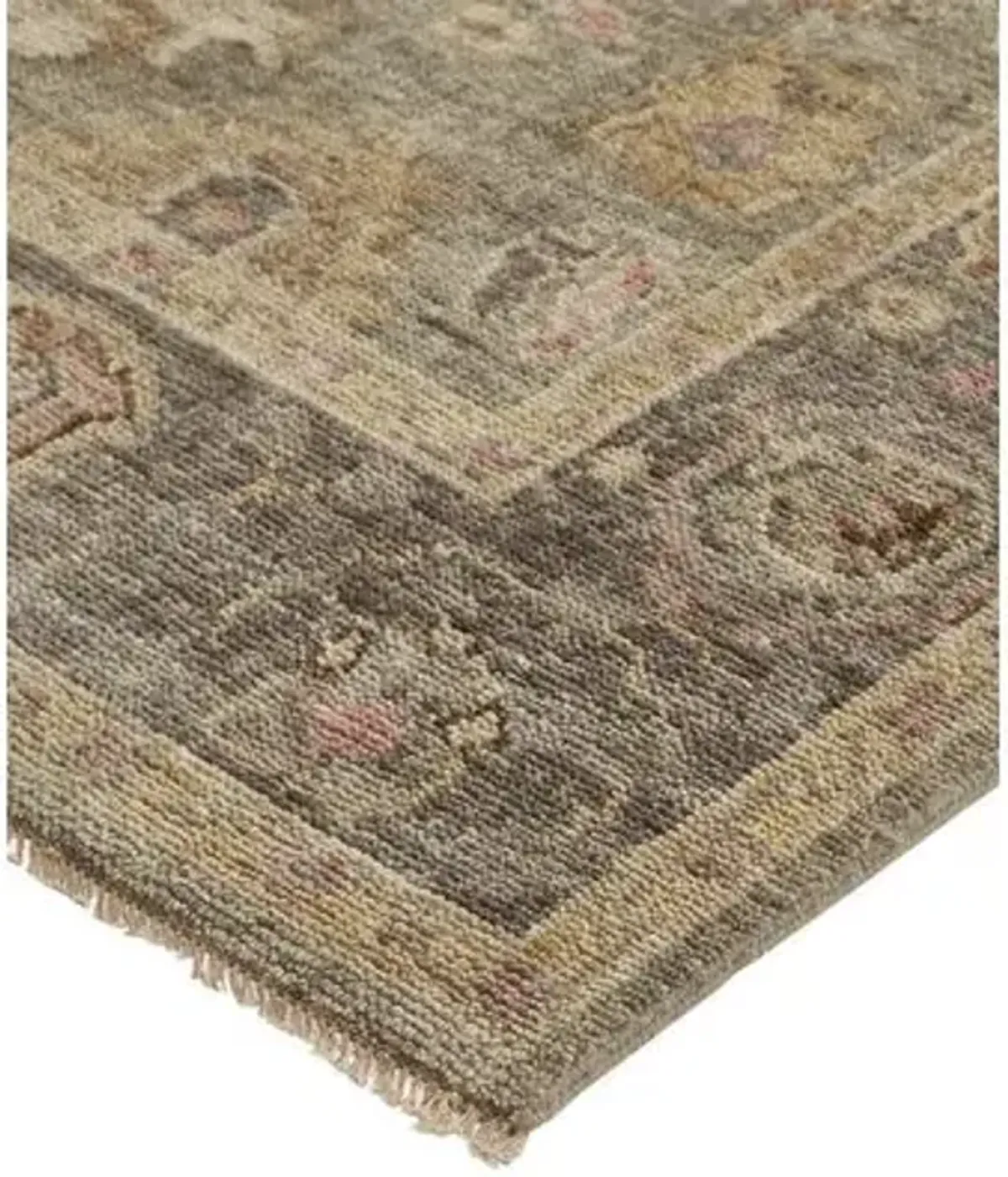 Ferdi Rug - Gray/Pink - Gray