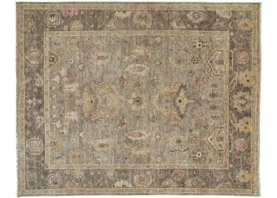 Ferdi Rug - Gray/Pink - Gray