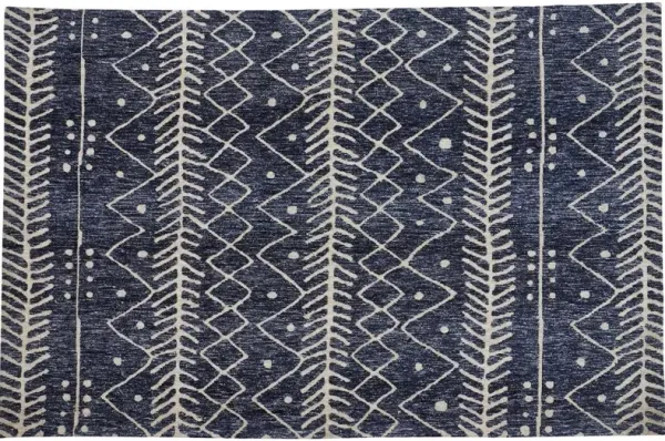 Barbora Rug - Denim - Blue - Blue