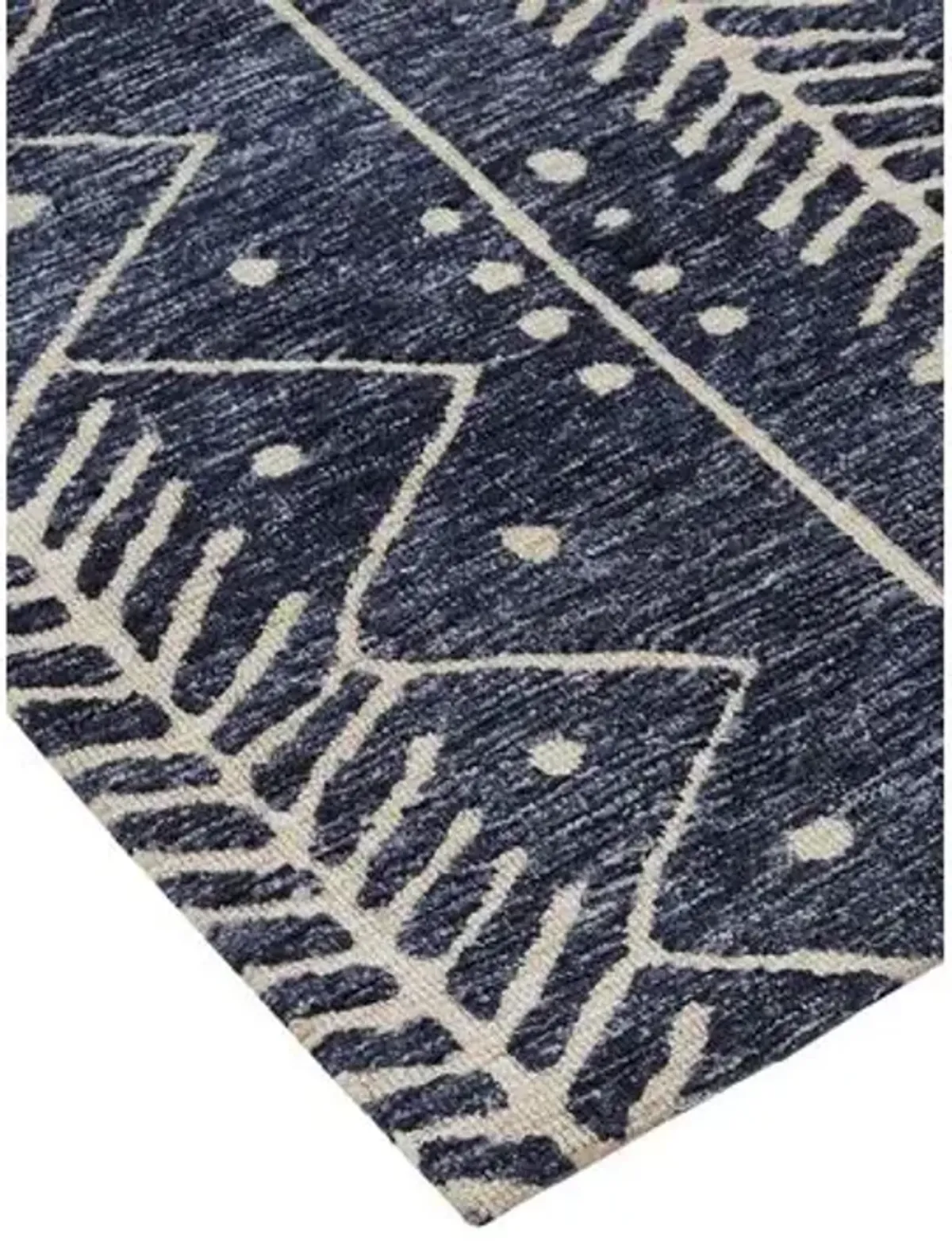 Barbora Rug - Denim - Blue - Blue