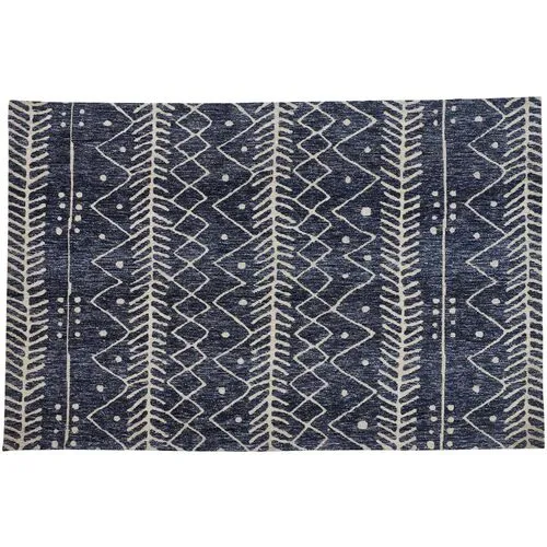 Barbora Rug - Denim - Blue - Blue