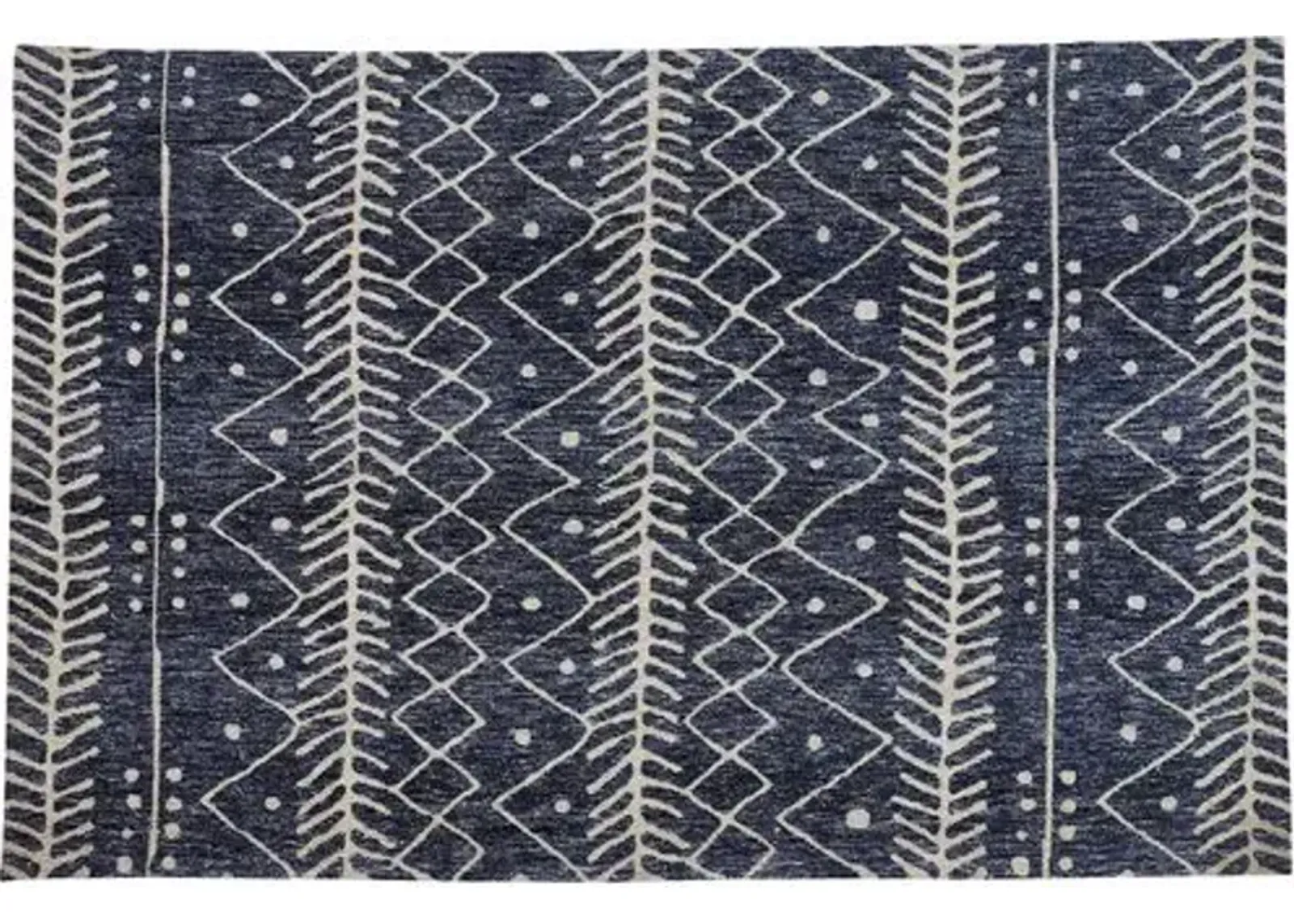 Barbora Rug - Denim - Blue - Blue