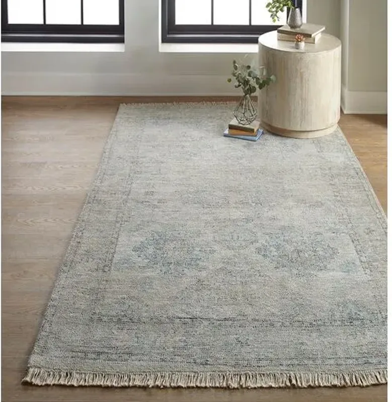 Odran Jute-Blend Rug - Stone - Gray - Gray