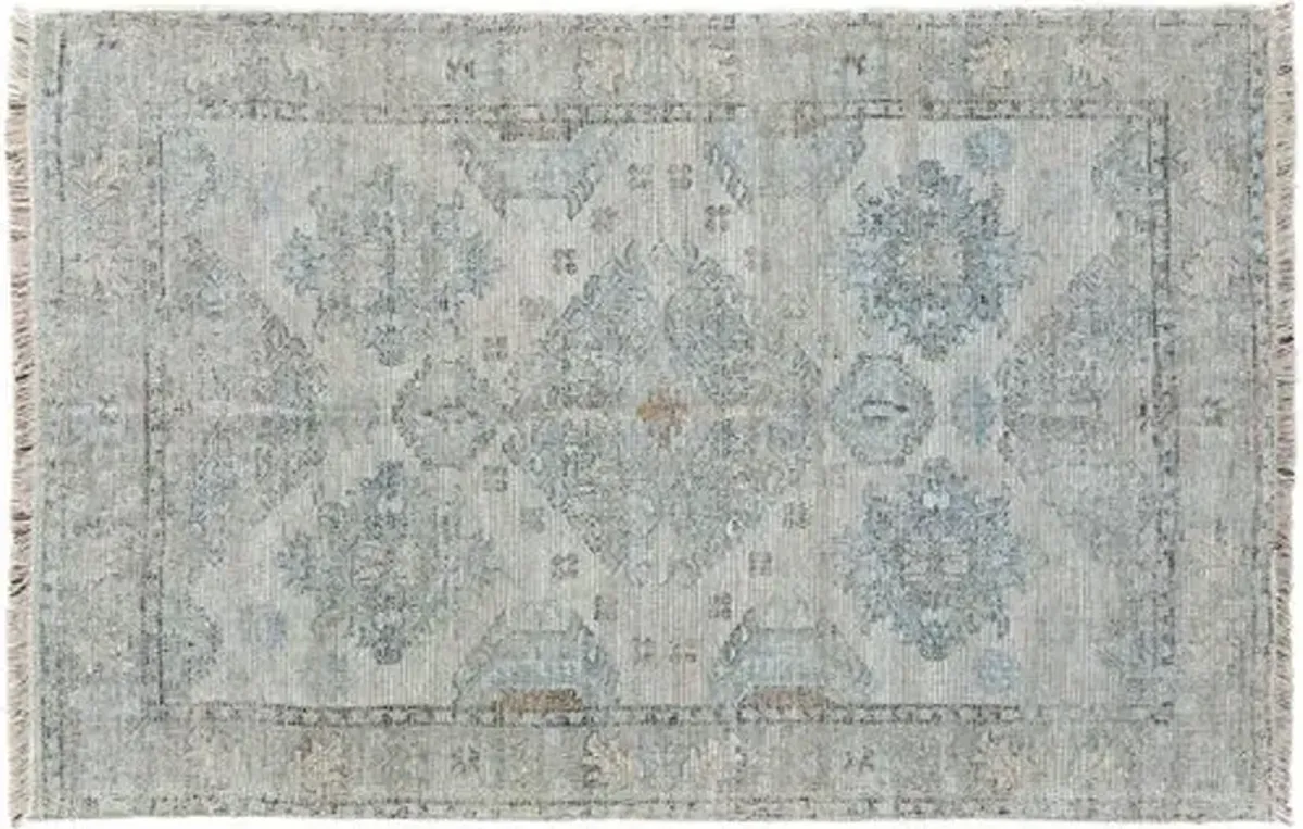 Odran Jute-Blend Rug - Stone - Gray - Gray