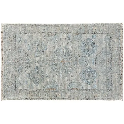 Odran Jute-Blend Rug - Stone - Gray - Gray