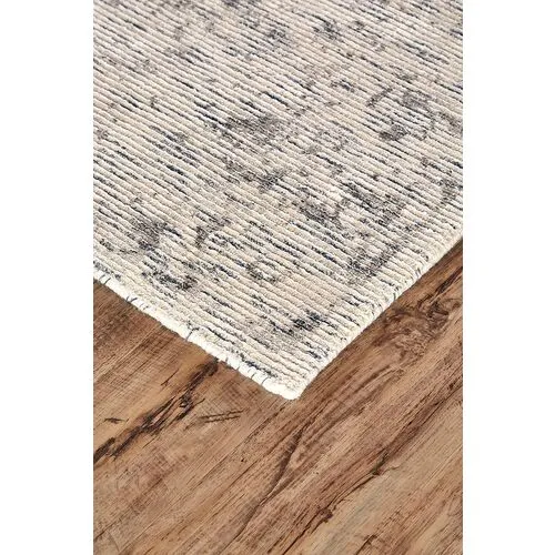 Okoro Hand-Loomed Rug - Gray - Gray