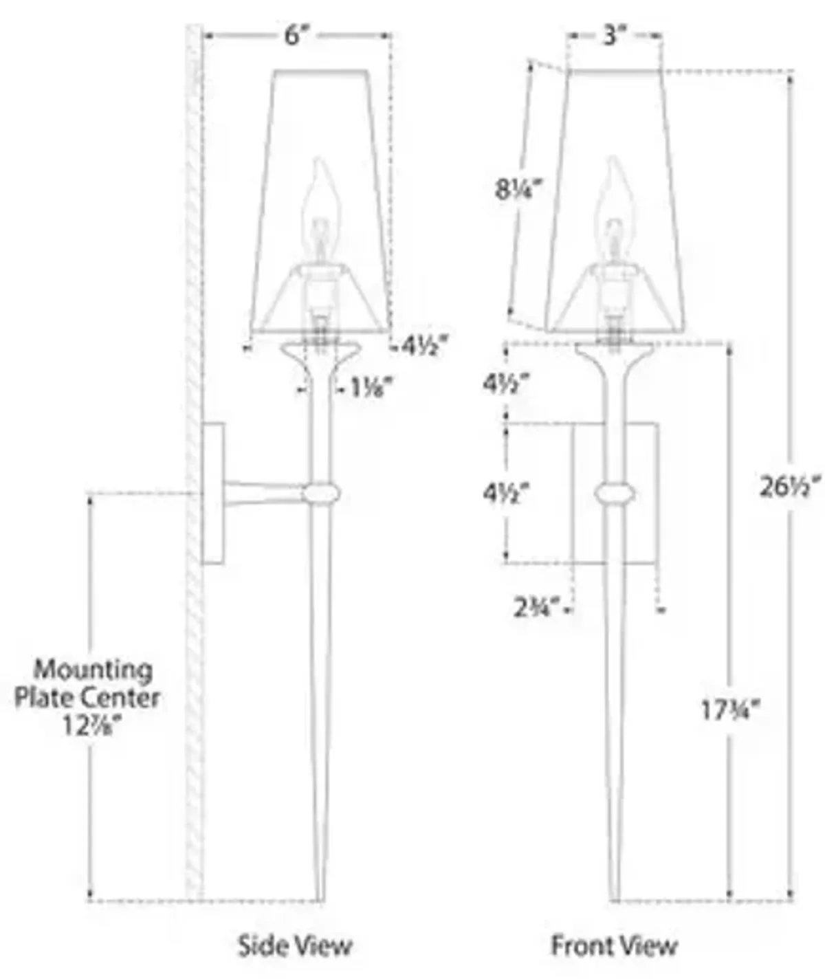 Visual Comfort - Iberia Sconce - Burnished Silver Leaf