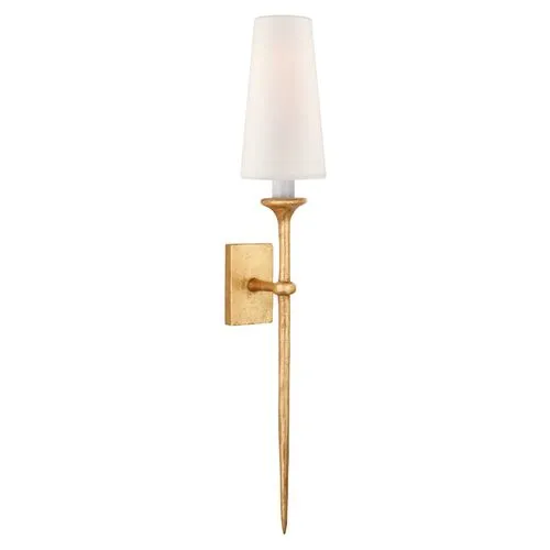 Visual Comfort - Iberia Sconce - Antique Gold Leaf