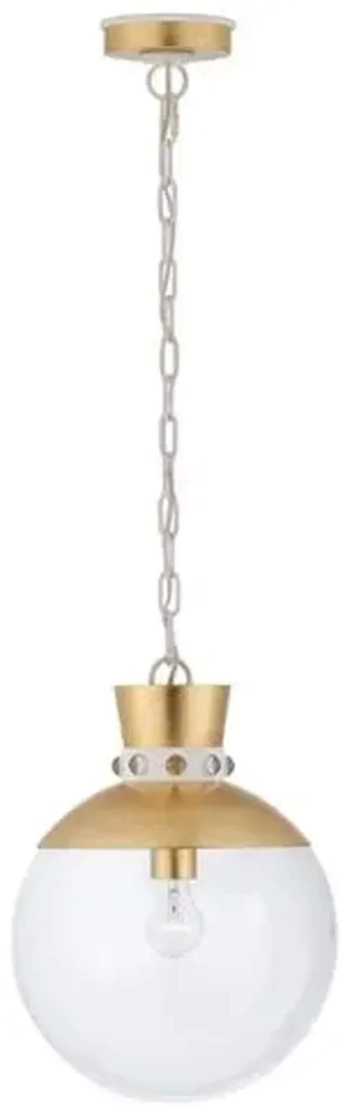 Visual Comfort - Lucia Pendant - Gild/Clear - Gold