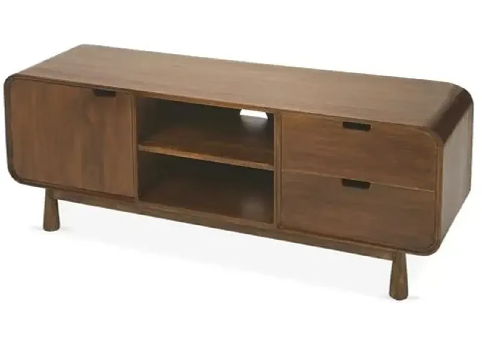 Ali Media Console - Medium Brown