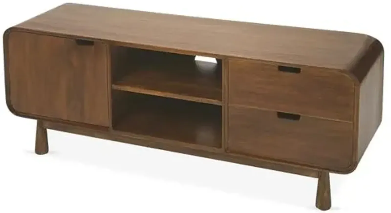 Ali Media Console - Medium Brown