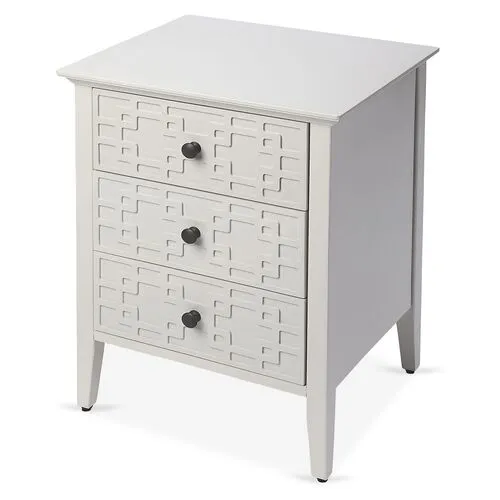 Lisa Nightstand - Ivory