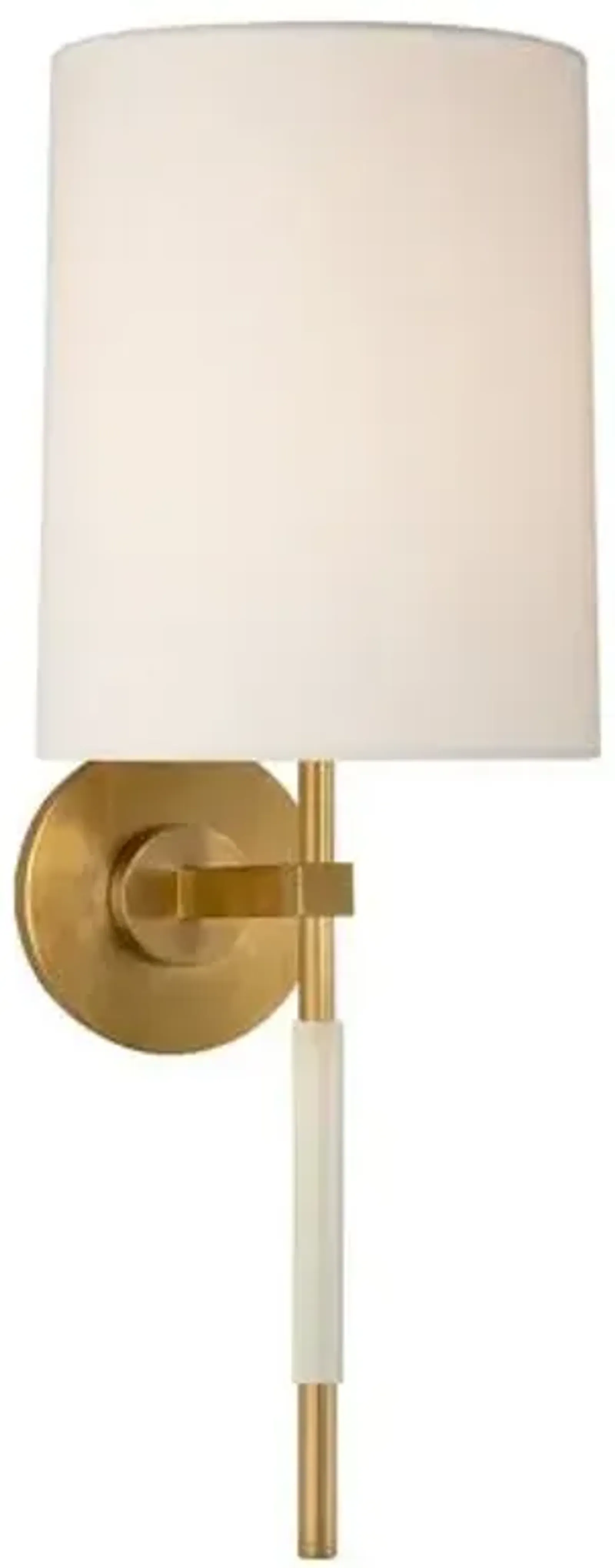 Visual Comfort - Clout Tail Sconce - Soft Brass - Gold