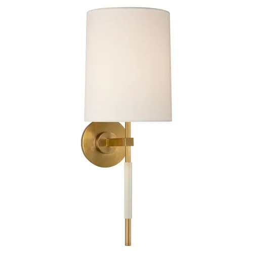 Visual Comfort - Clout Tail Sconce - Soft Brass - Gold