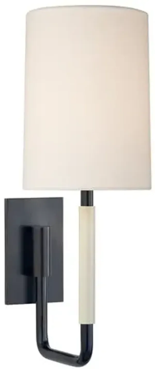Visual Comfort - Clout Sconce - Bronze - Black