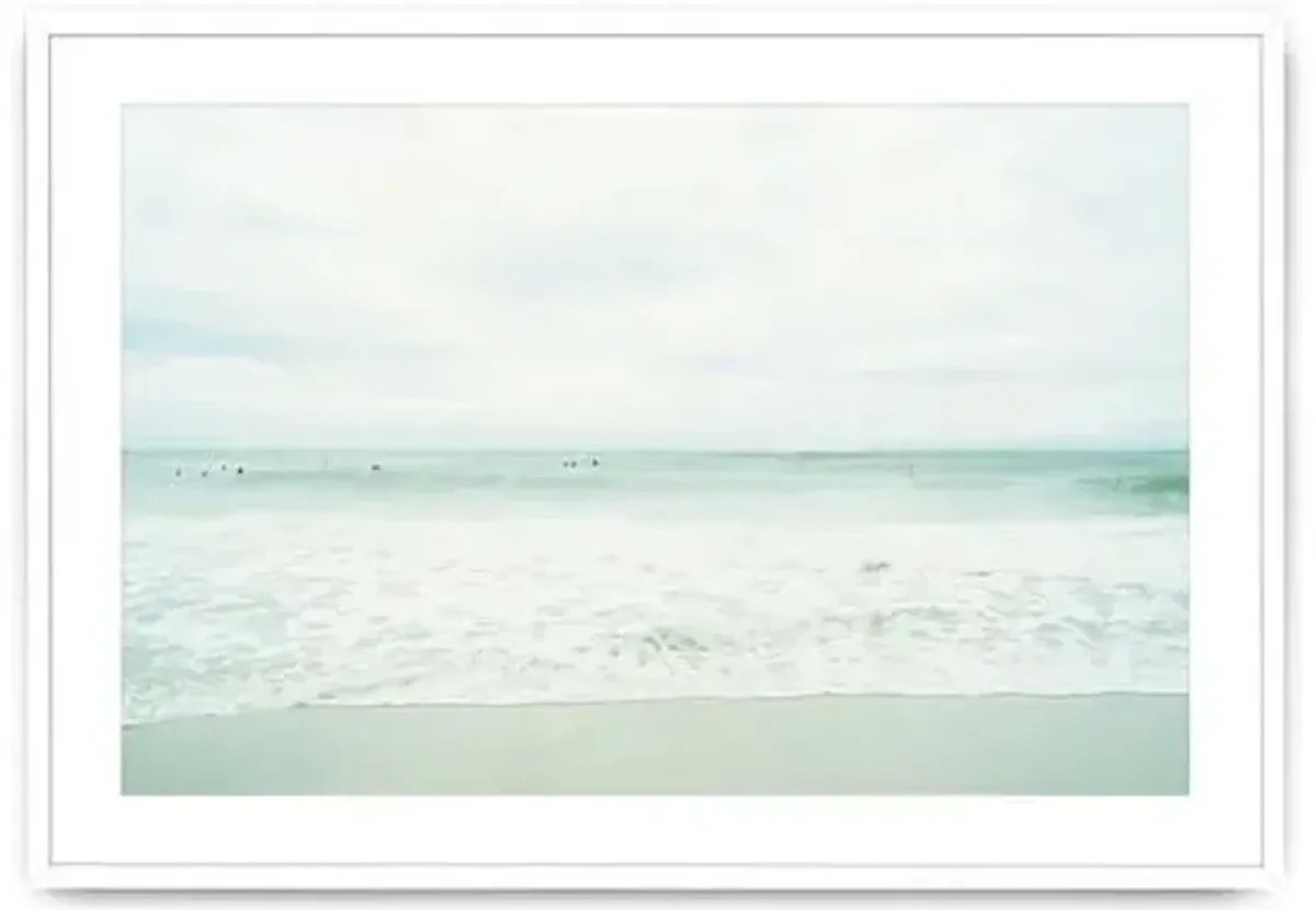 Christine Flynn - Ditch Plains Photograph - Ivory