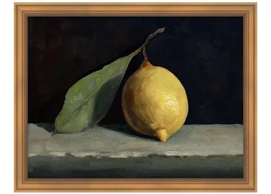 Painting - Traditional Fruit I - Blue