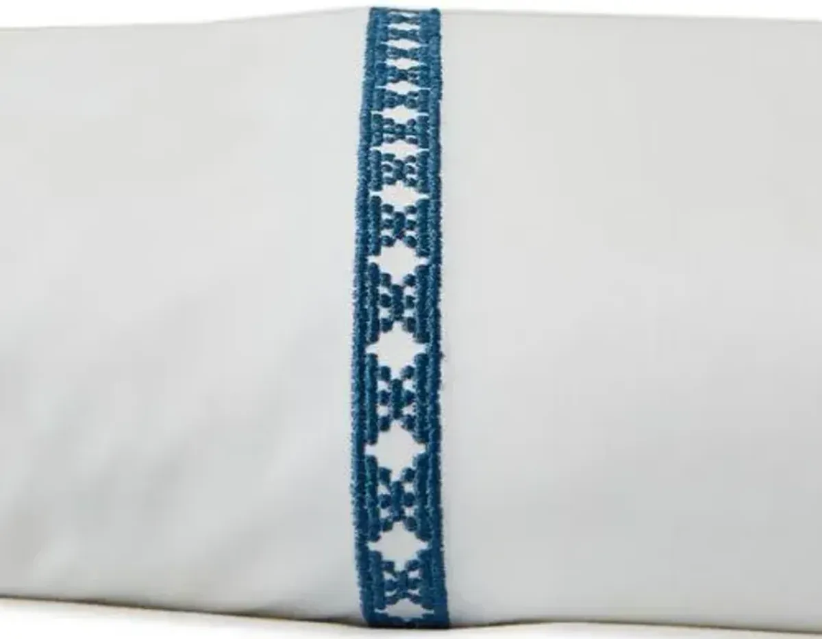 Dace Duvet Set - Blue