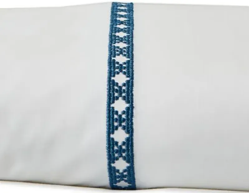 Dace Duvet Set - Blue