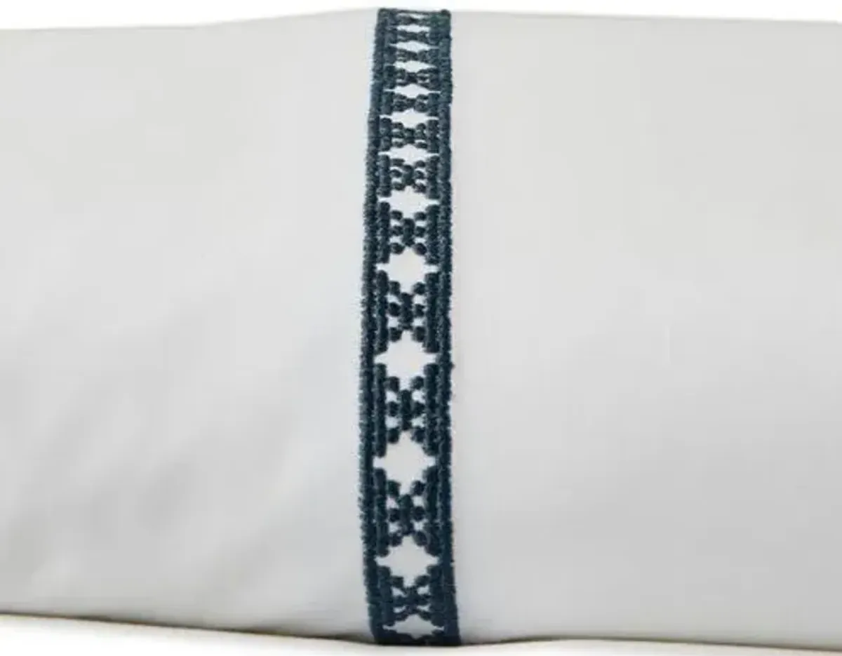 Dace Duvet Set - Blue