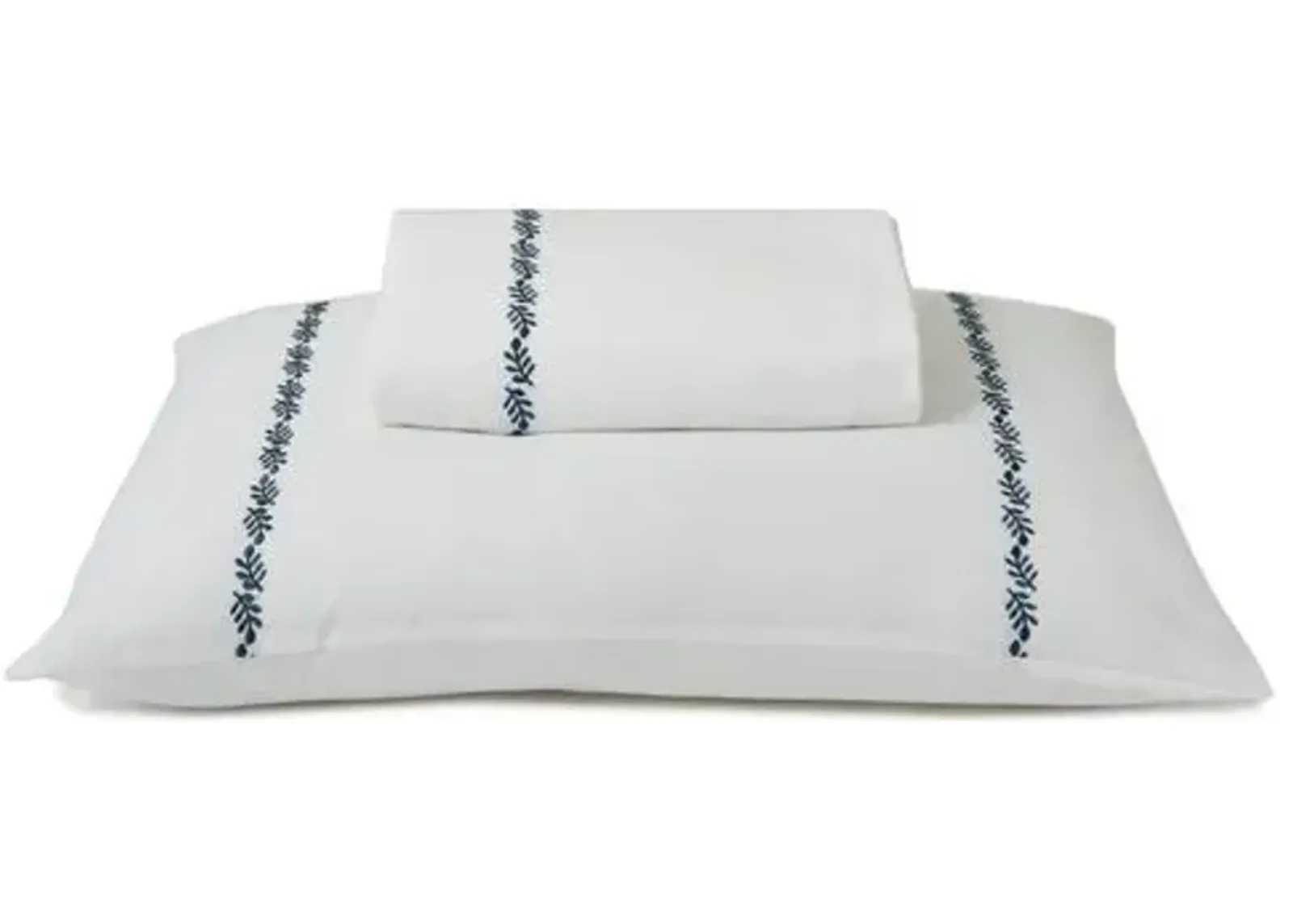 Pearl Duvet Set - Blue