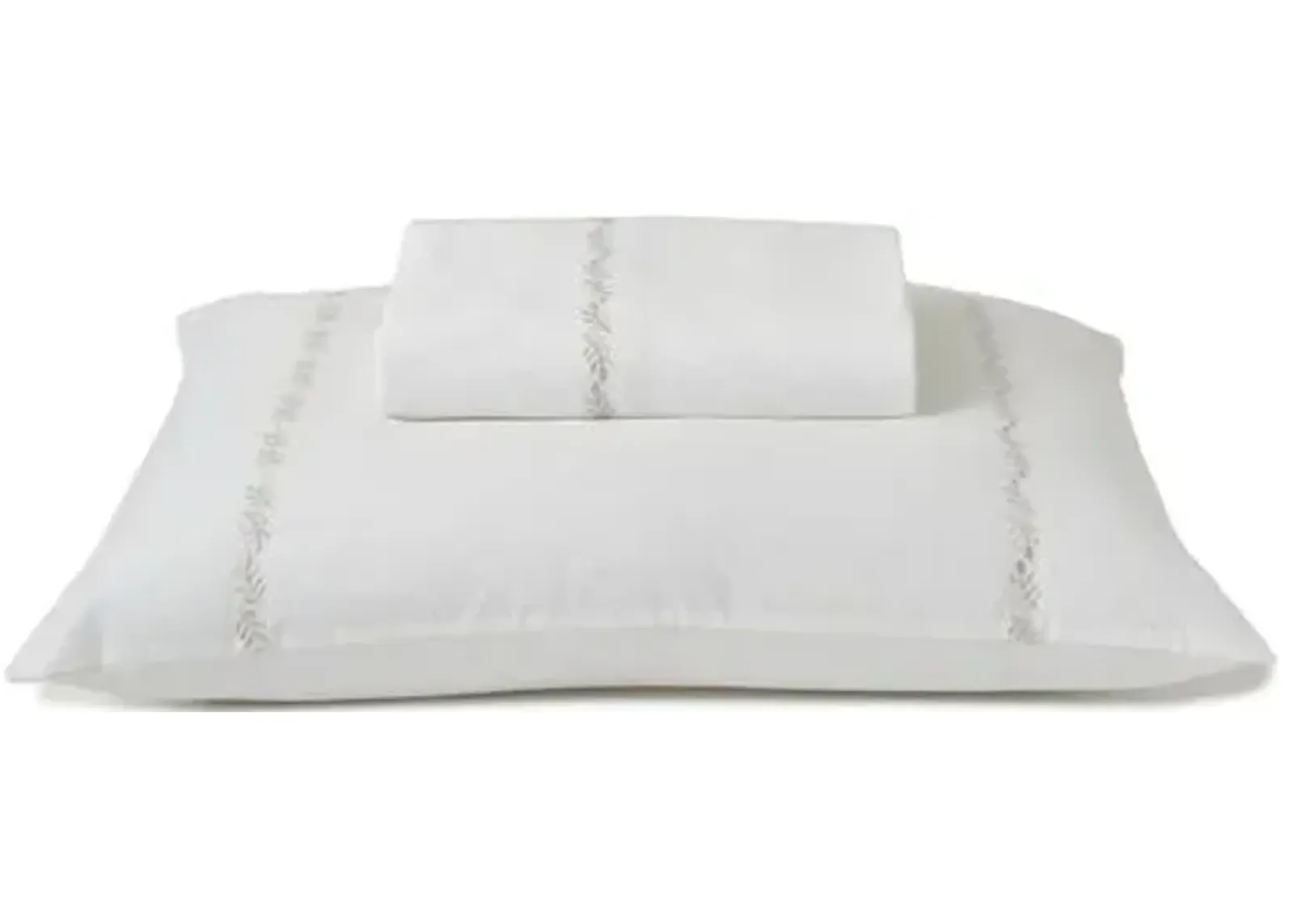 Pearl Duvet Set - Silver