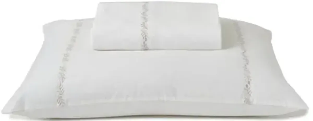 Pearl Duvet Set - Silver