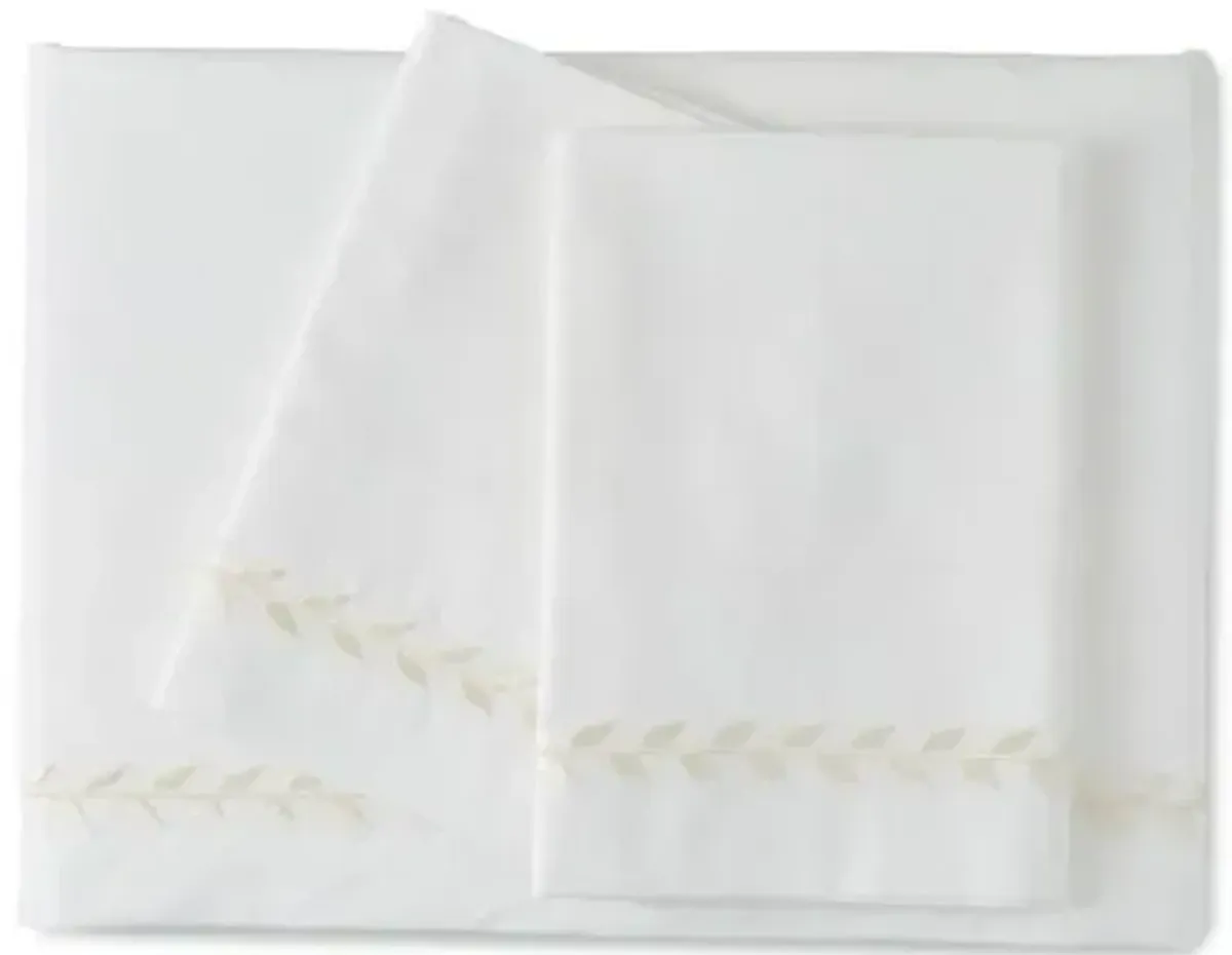 Meredith Sheet Set - Ivory, 300 Thread Count, Egyptian Cotton Sateen, Soft and Luxurious